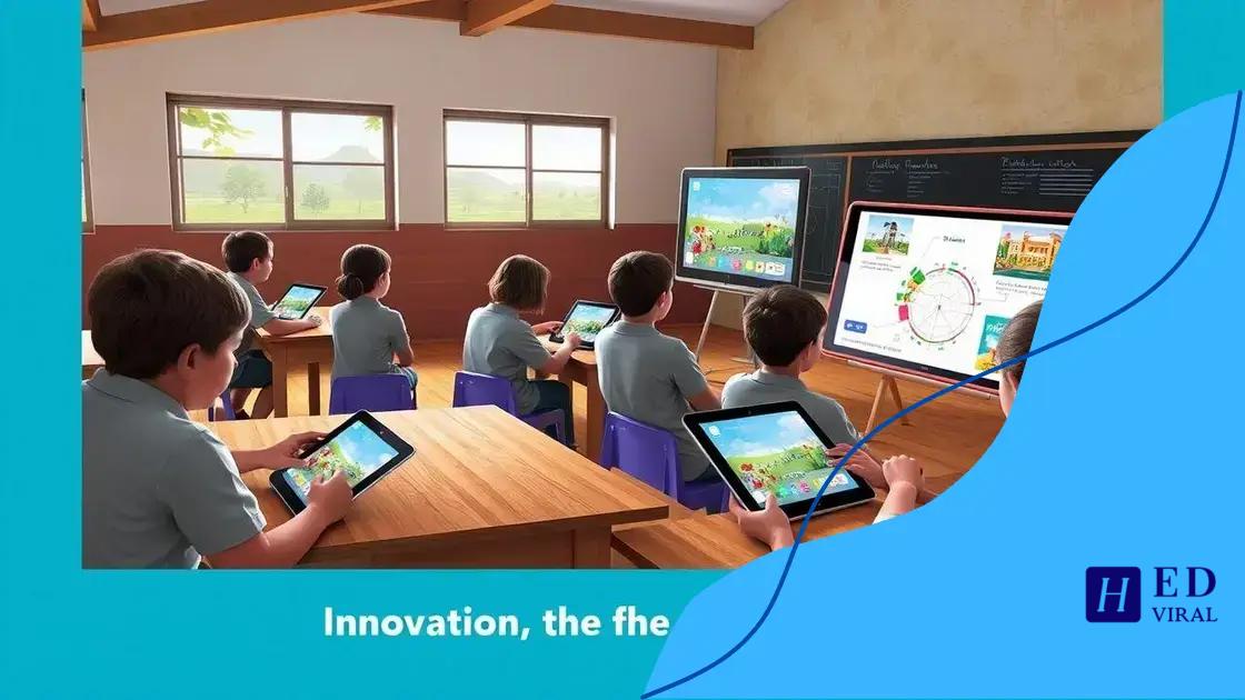 Innovative technologies in rural education
