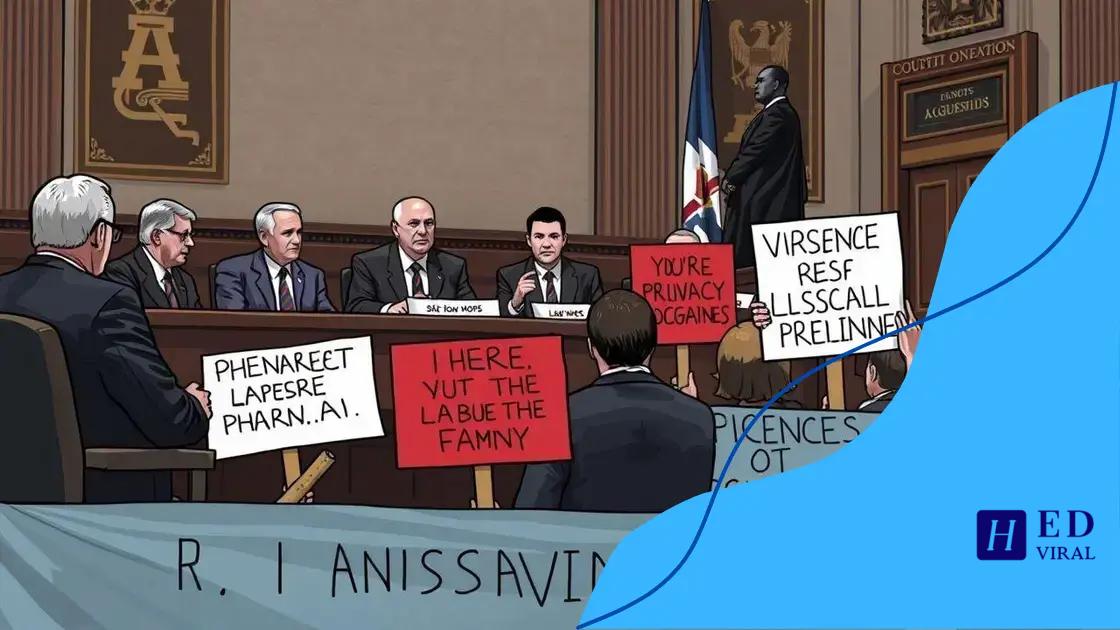 Impacts of protests on legislation