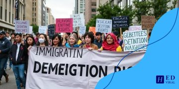 Immigration detention center protest campaigns gaining momentum