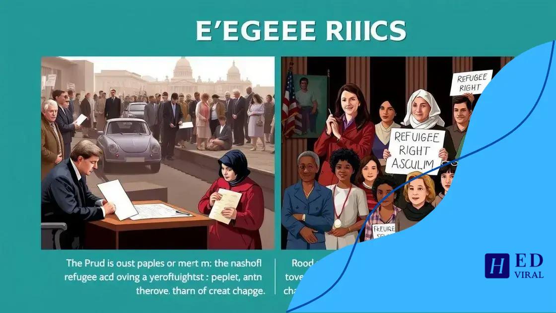 Key events that shaped refugee rights