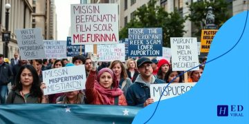 Anti-disinformation public awareness protests take center stage