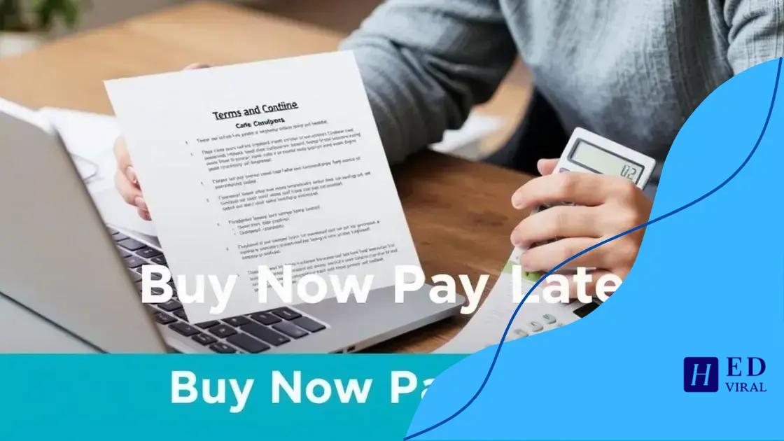 Understanding BNPL terms and conditions