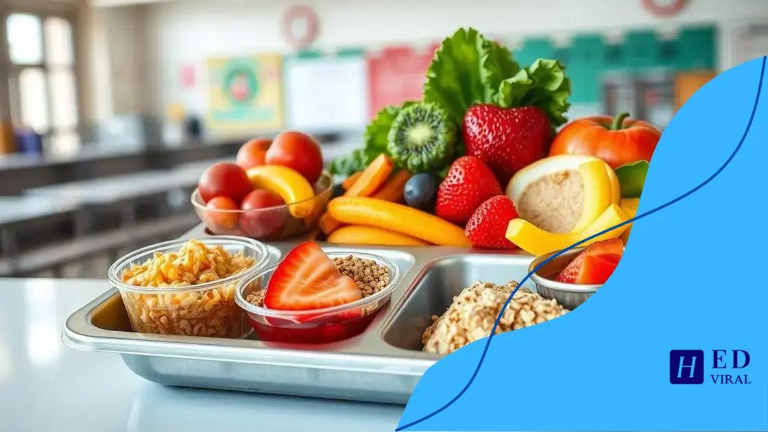 Nutritional standards improvement
