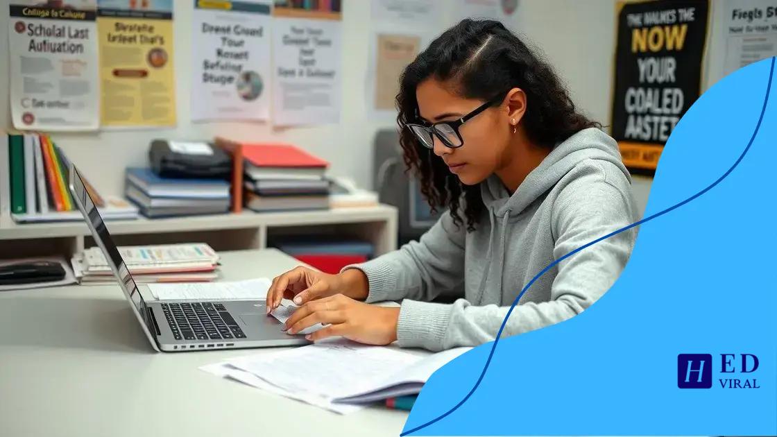 How to apply for college funding effectively