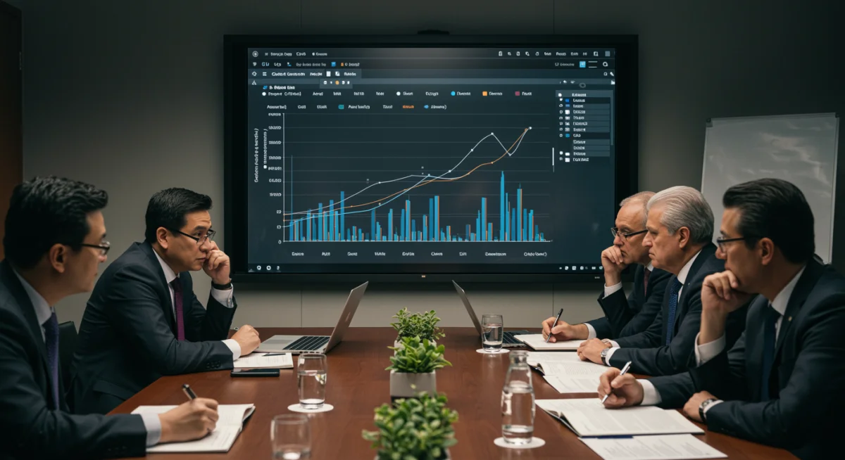 Economists discussing revised US economic growth projections for Q1 2025
